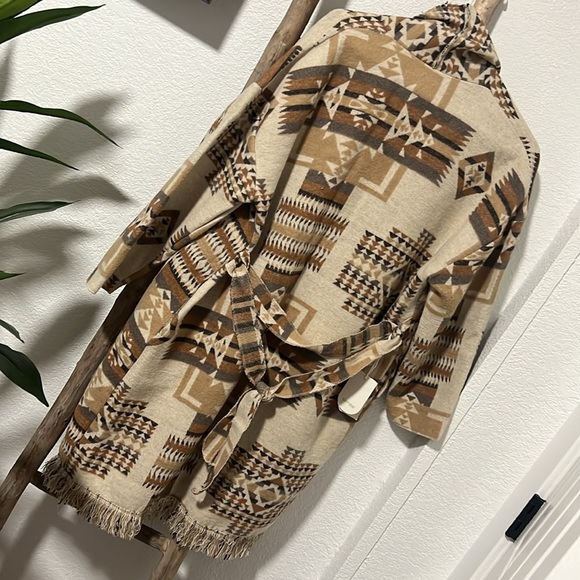 NWT boho southern cardigan, size L - Picture 5 of 6